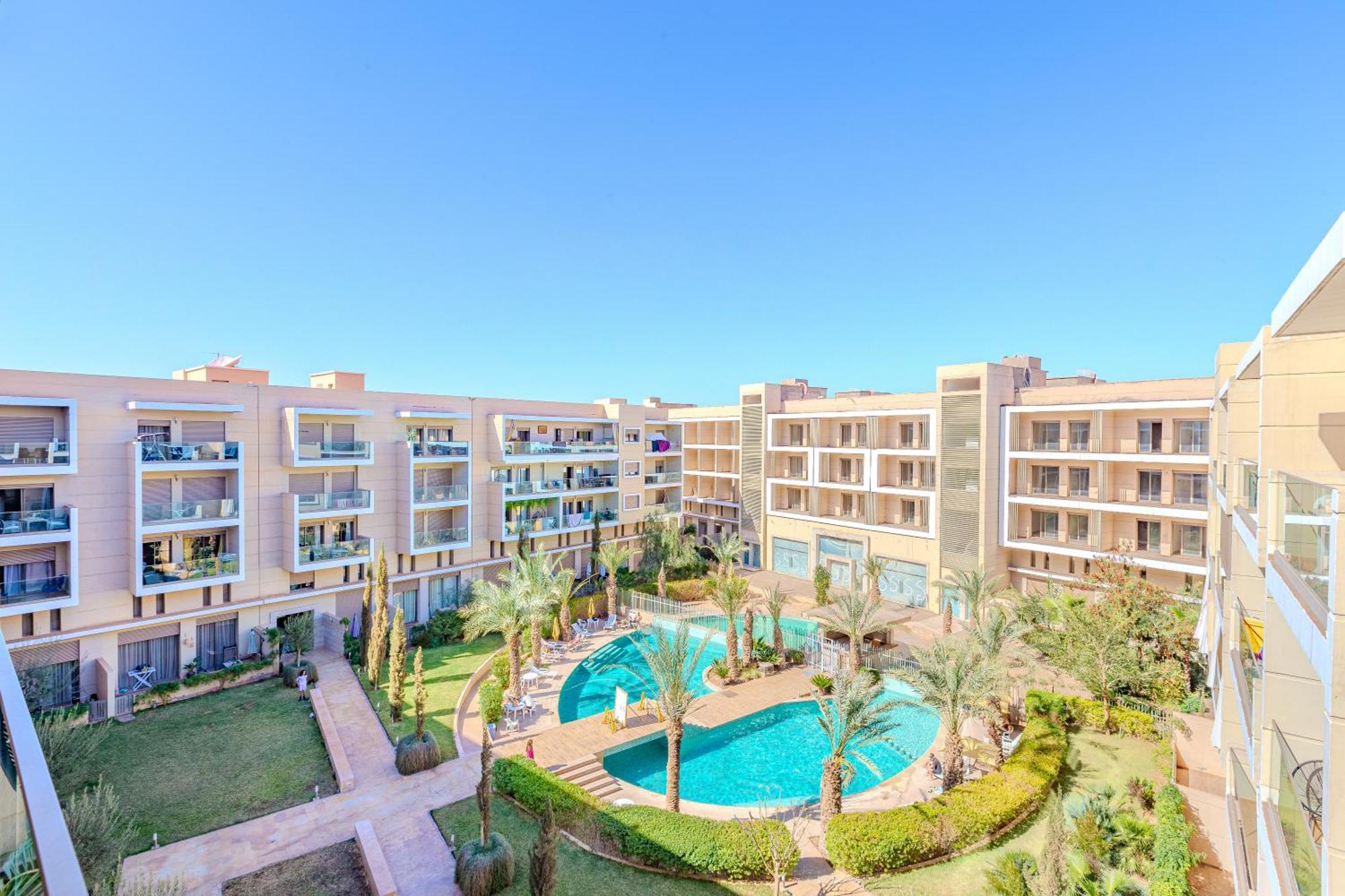 شقة Royal Deluxe Gold - Marrakech, Luxe Pool View مراكش المظهر الخارجي الصورة