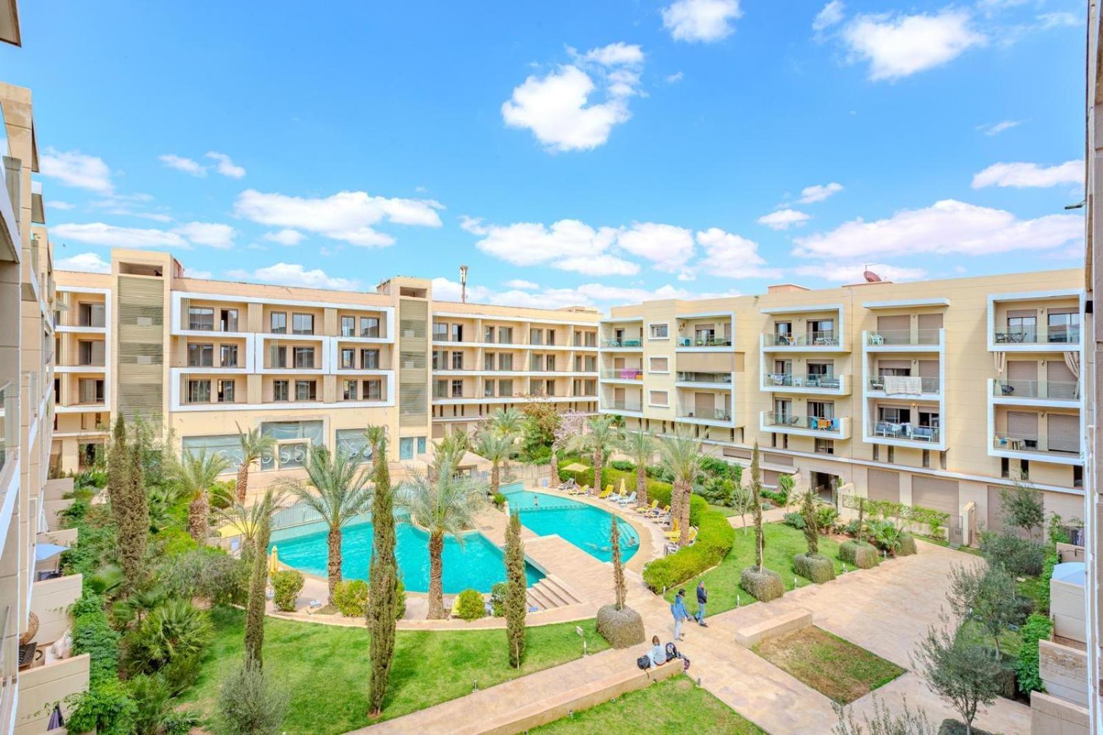 شقة Royal Deluxe Gold - Marrakech, Luxe Pool View مراكش المظهر الخارجي الصورة